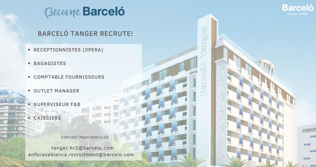 Barceló Tanger recrute