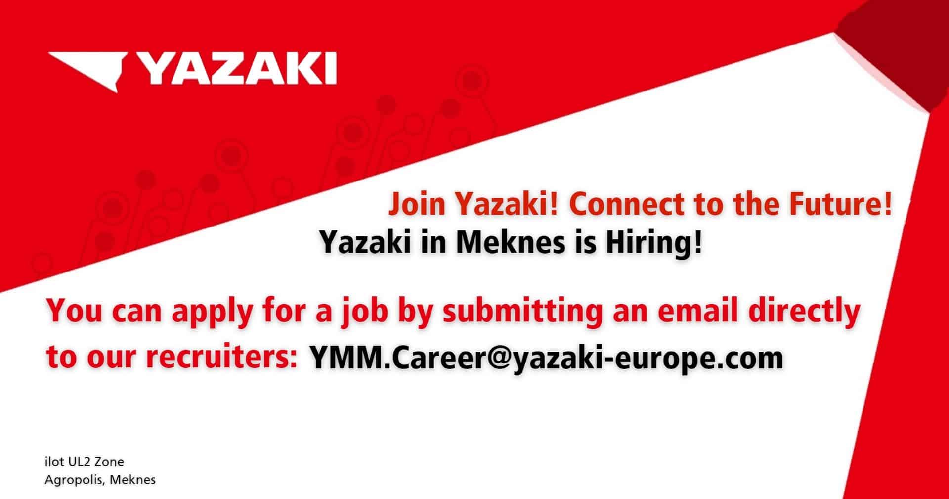 Campagne de Recrutement chez Yazaki