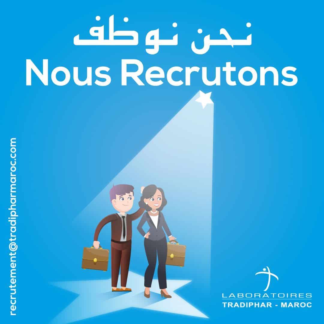 TRADIPHAR recrute des Délégués Pharmaceutiques