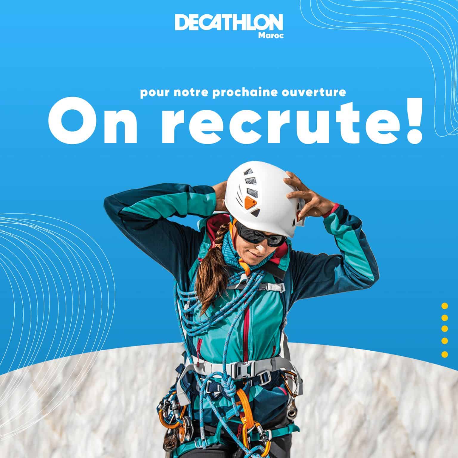 Decathlon recrute des Leaders Sport Managers