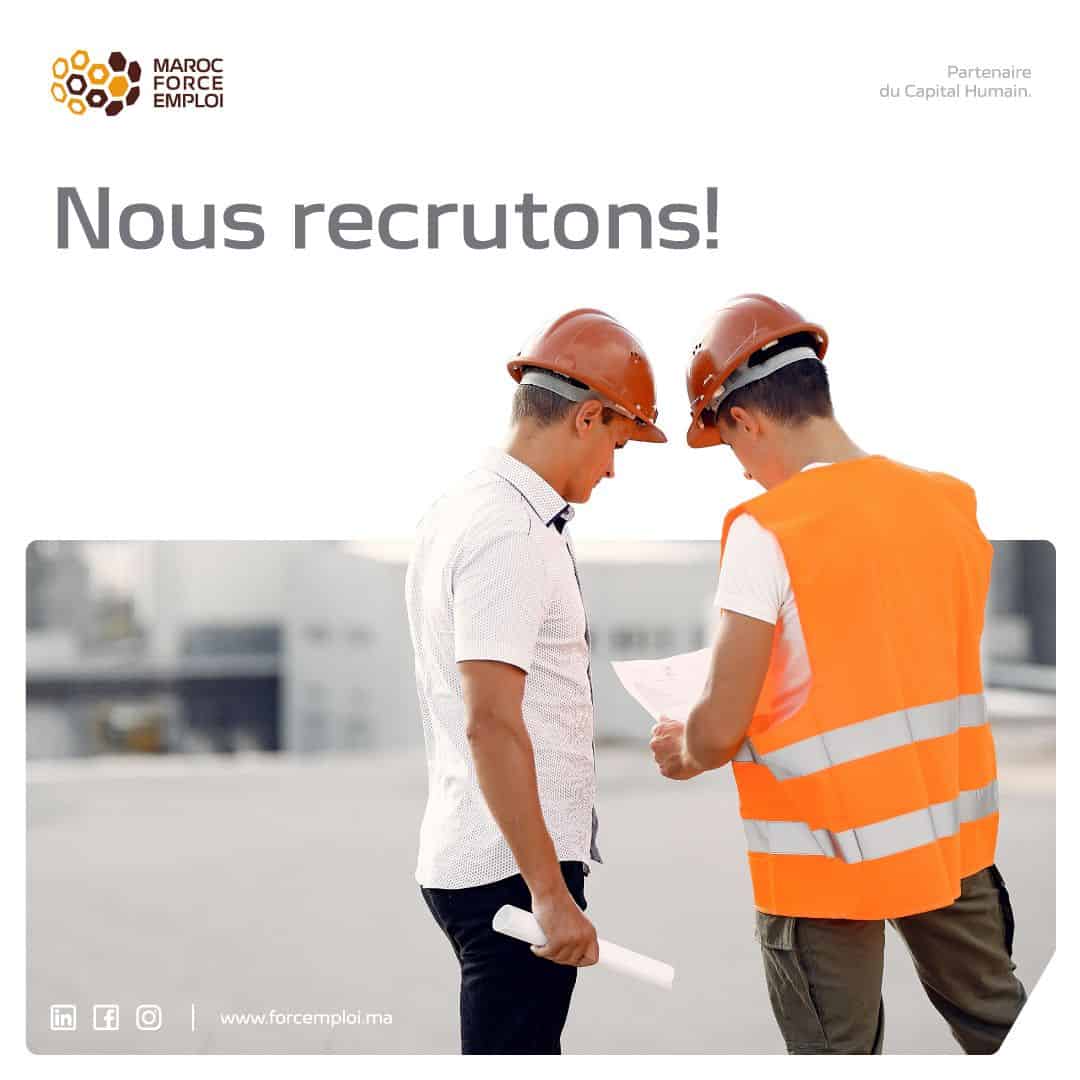 Maroc Force Emploi recrute des Animateurs HSE